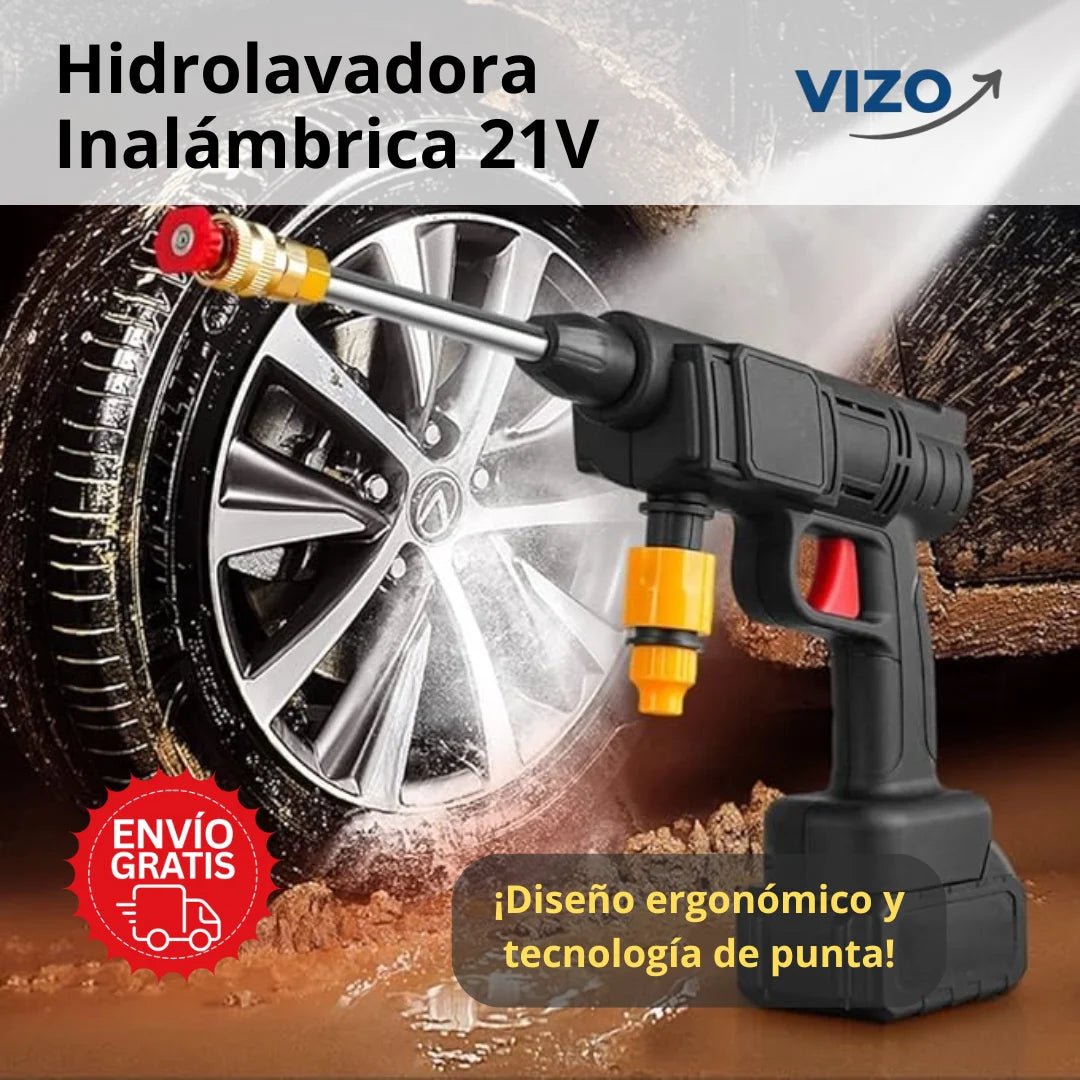 Pistola Hidrolavadora Inalámbrica