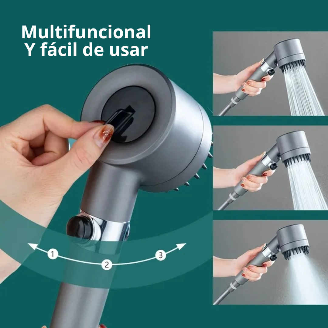 Cabezal Ducha Masajeadora Spa
