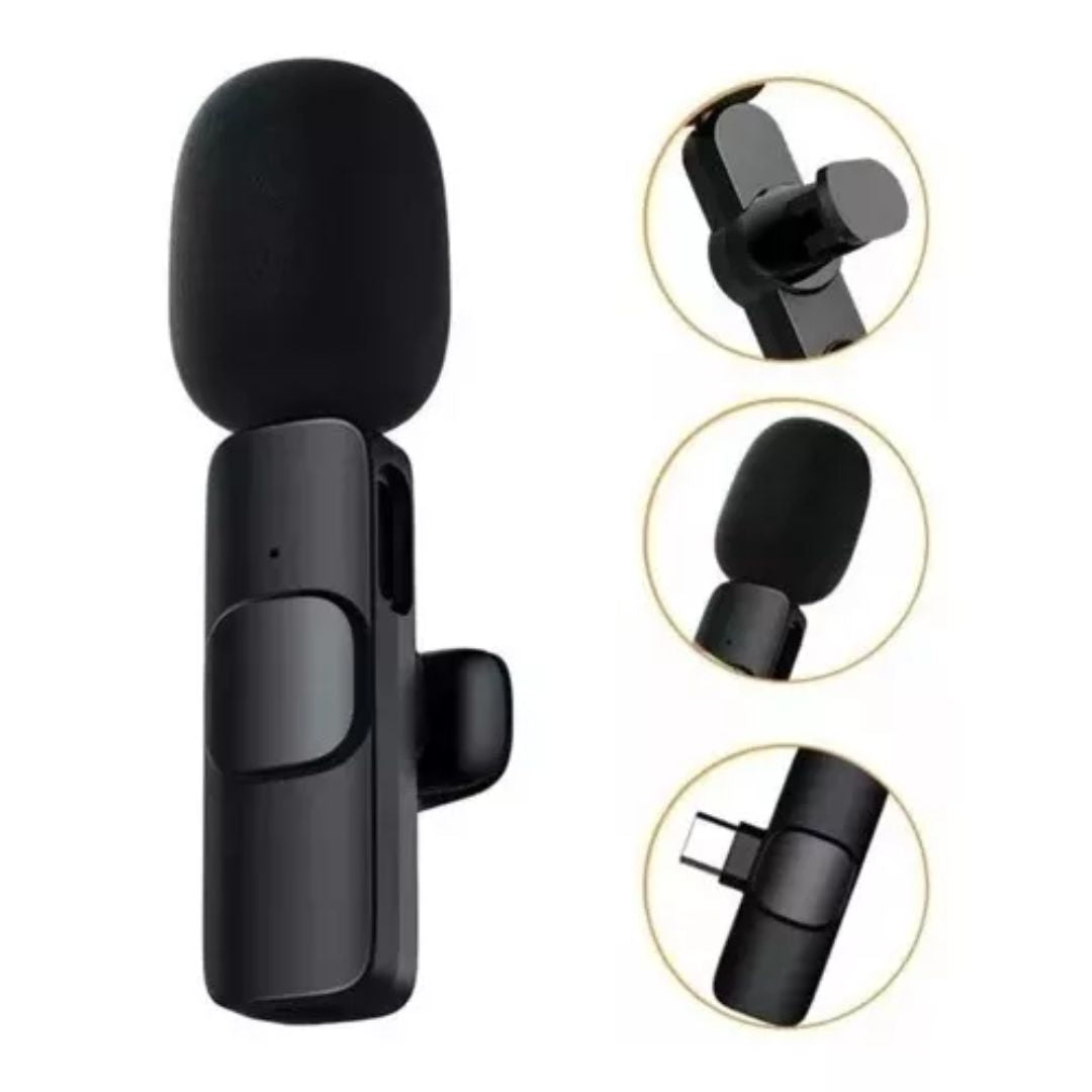 Micrófono de Solapa Inalámbrico para Android – Sonido Pro