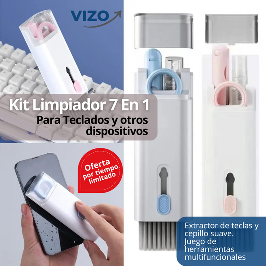 Kit Limpiador 7 en 1 para Teclados y Dispositivos