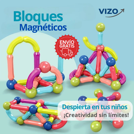 Bloques Magnéticos Para Armar - 36 PCS