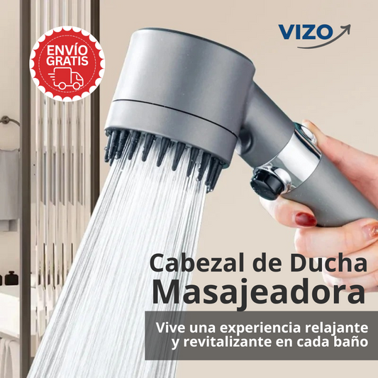 Cabezal Ducha Masajeadora Spa