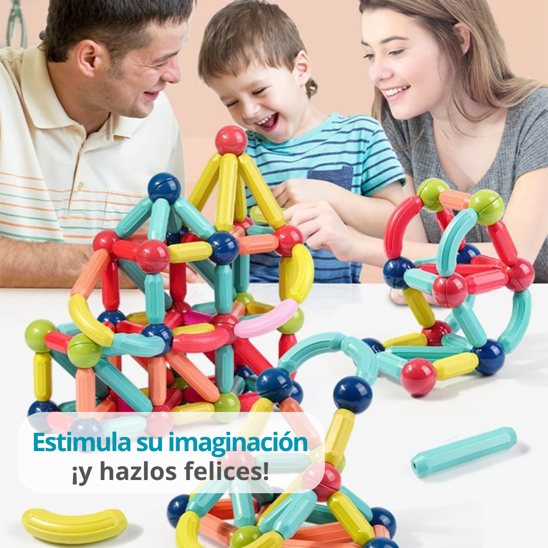 Bloques Magnéticos Para Armar - 36 PCS