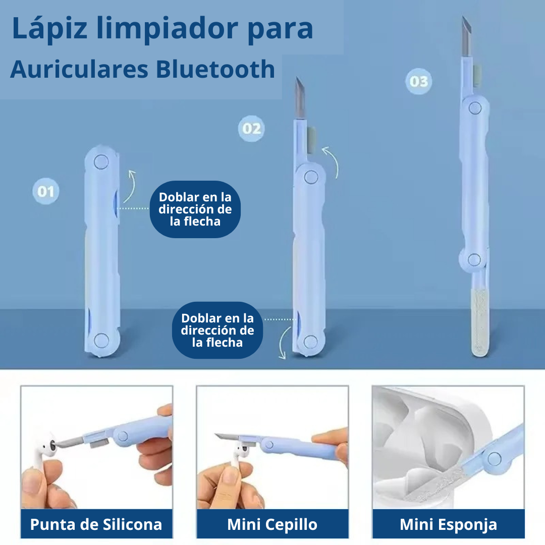 Kit Limpiador 7 en 1 para Teclados y Dispositivos
