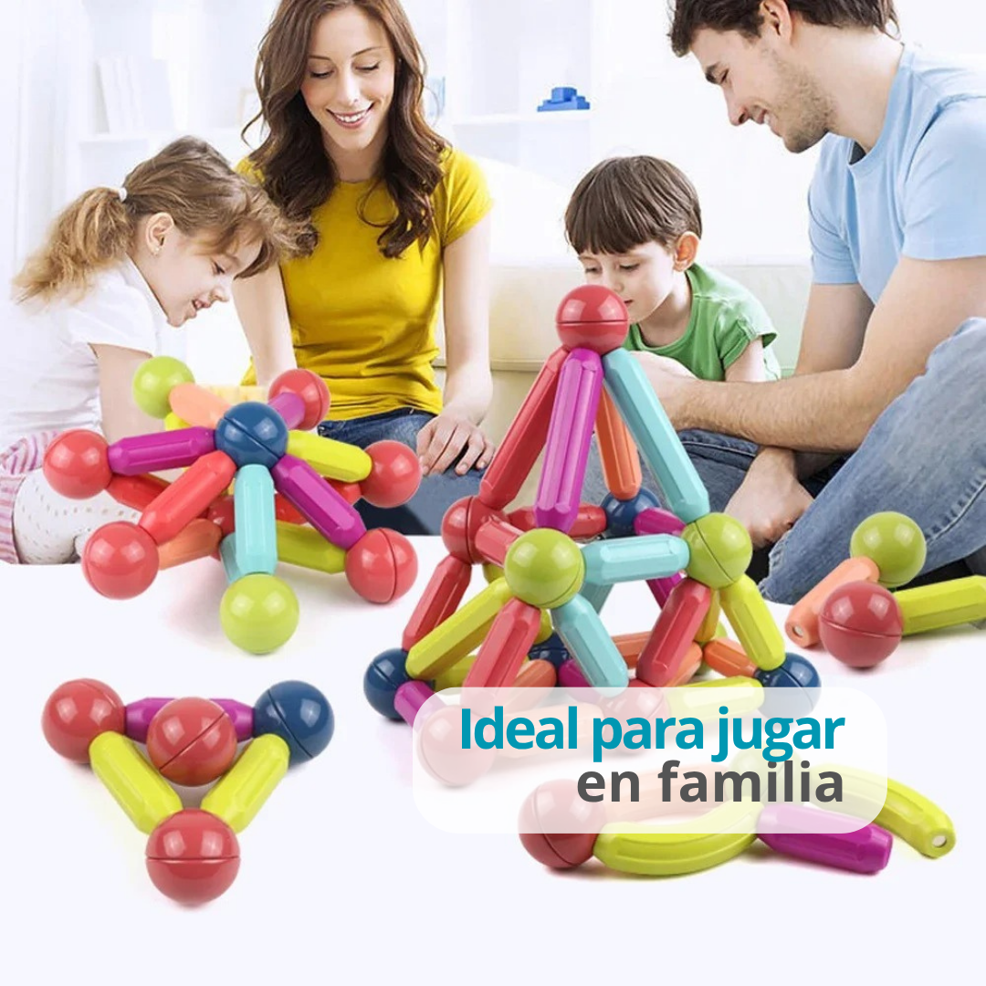Bloques Magnéticos Para Armar - 36 PCS