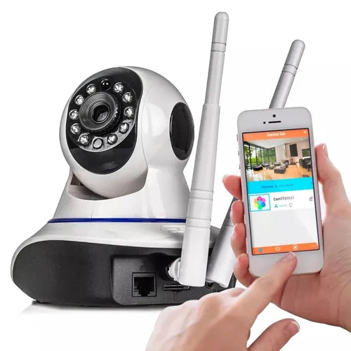 Cámara 360° WiFi – Seguridad total en tu hogar