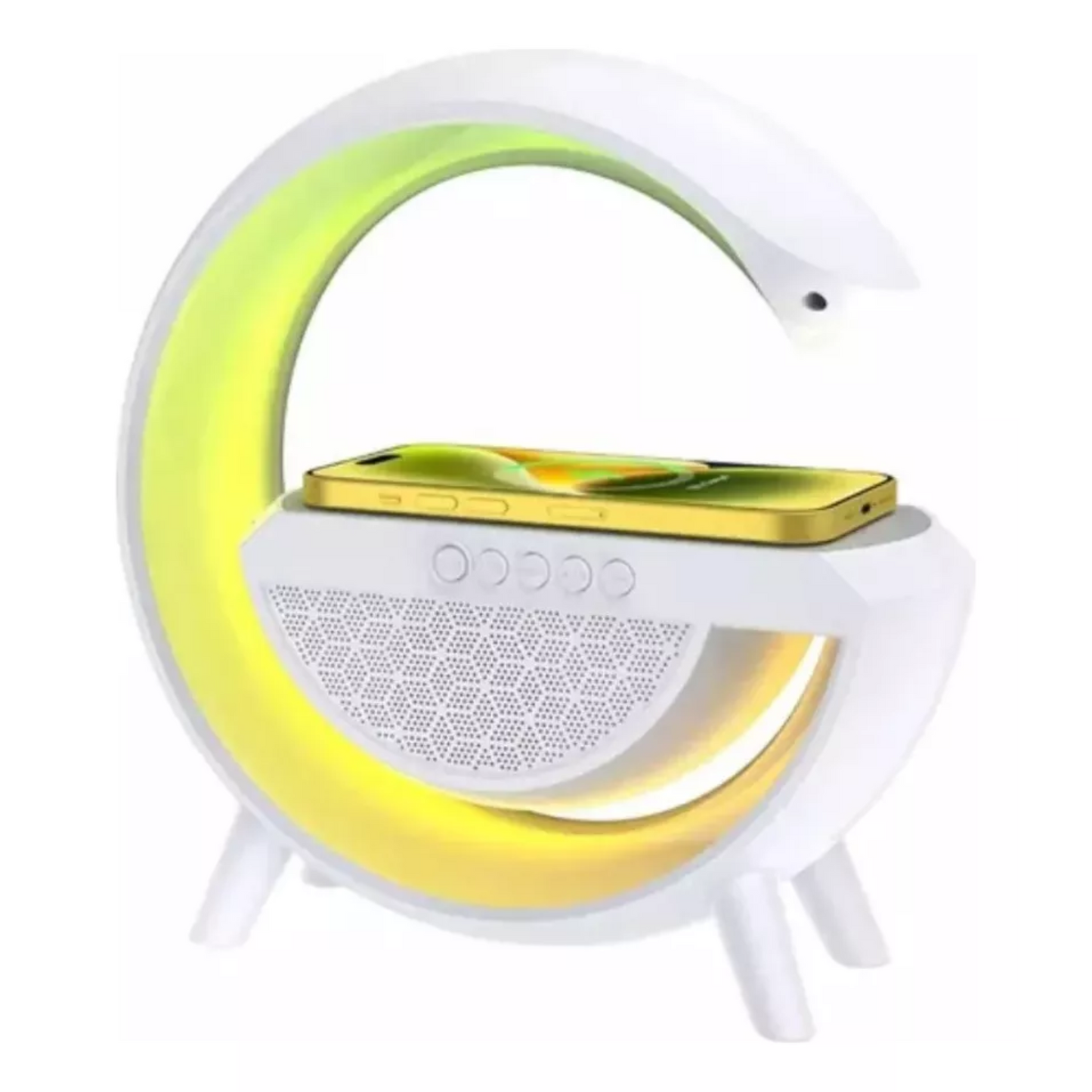 Lámpara RGB 3 en 1 – Luz ambiente + Parlante + Cargador
